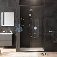 Дверь душевая в нишу 1100x25 Am.Pm Gem W90G-110-1-195BT