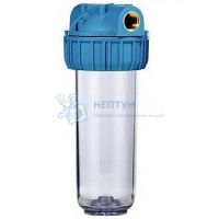 Прозрачная фильтр-колба для воды SLIM10 1"