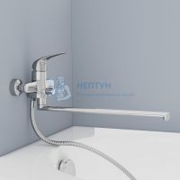 Смеситель для ванны с душем Avrora Glade с поворотным изливом 350 мм AV3030