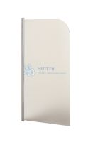 Душевая шторка на ванну Taliente TA-0814MP(L) 80х140 стекло рифленое 6 мм