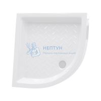 Душевой поддон 80*80*10 RGW CR/R-088 /Полукруг Ø60 Керамический