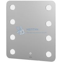 Зеркало NEON (700*800*45) LED с сенсорным выключателем и гравировкой 147080