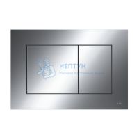 Инсталляция для подвесного унитаза 4 в 1 Tece Base 9400412 хром клавиша /двухрежимная