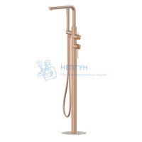 Смеситель Abber Emotion 316 AF8815BRG напольный для ванны, брашированное розовое золото