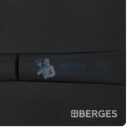Кнопка Berges Wasserhaus для инсталляции NOVUM F5 Soft Touch черная