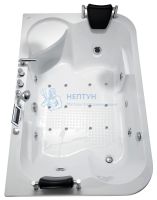 Акриловая ванна Gemy 180x180 прямоугольная G9085 K L