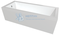 Акриловая ванна C-Bath Semela 170x75 прямоугольная CBQ014001