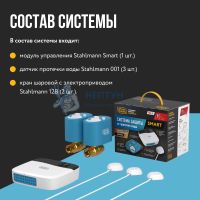 Система защиты от протечки воды Stahlmann Smart 3/4