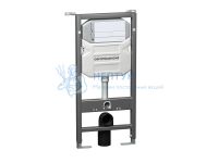 Инсталляция для подвесного унитаза с белой клавишей Ceramicanova CN1002W
