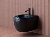 Подвесное биде Ceramicanova Play Черное матовое CN3002MB