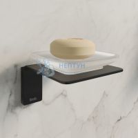 Мыльница цвет черный Iddis Slide SLIBSG0i42