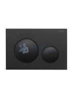 Кнопка смыва BelBagno BB-17C-NERO.M, черный матовый