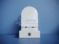 Унитаз-компакт безободковый с сиденьем микролифт Ceramicanova Metropol Белый CN4001T