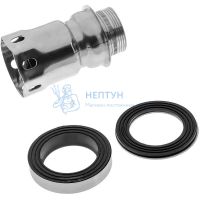 Смеситель для кухни однорычажный нерж. сталь Haiba HB71304-4