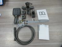 Смеситель для ванны с душем D&K Dortmund DA1713206 короткий излив графит