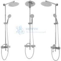 Душевая стойка с функцией набора воды REA ALDI Chrom REA-P8801
