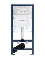 Инсталляция для унитазов, сборная из двух частей, фронтальное управление для механической кнопки BelBagno BB-109-M-C