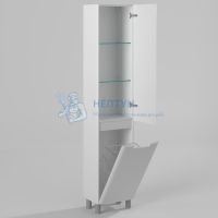 Шкаф-пенал Briz Альби 40 см Белый глянцевый 235 04-00к40-00 01 БЕЛ