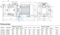 Поверхностный насос Unipump JET 100 L садовый