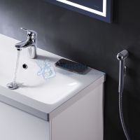 Смеситель для умывальника с неподвижным изливом Am.Pm Sunny F85C03000