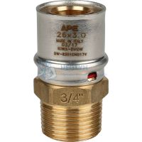 Муфта пресс 26x3/4" НР Stout SFP-0001-003426