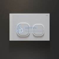 Клавиша смыва, универсальная, белая, Uniglass, 001, Iddis, UNG01GWi77