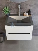 Раковина для ванной Uperwood Geo 70 см, графит