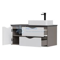 Подвесная тумба с умывальником EQUIL Smile tpSMILE60.2Y-04