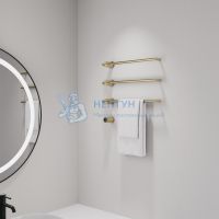 Полотенцесушитель электрический Abber Charme AH4003G золото матовое