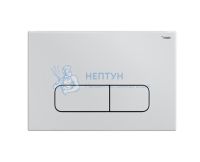 Панель смыва NOVA ELLIPSE 001 белый, глянцевый 19102101001 Рехау