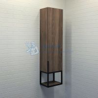 Шкаф-колонна Comforty Равенна Лофт-35 дуб темно-коричневый 00-00006913