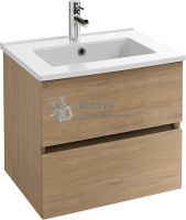 Тумба под раковину 60 см Jacob Delafon Tolbiac Дуб давос натуральный EB2381-E75