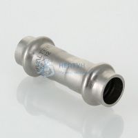 Фитинг из нержавеющей стали – пресс-муфта 22 x 18 мм Valtec VTi.903.I.002218