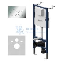 Инсталляция для подвесного унитаза с клавишей хром Am.Pm PrimeFit I012709.0151