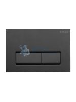 Кнопка смыва BelBagno BB-15R-NERO.M, черный матовый