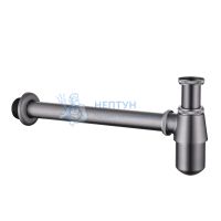 Сифон для раковины Abber AF0032NG оружейная сталь