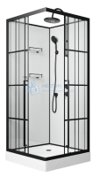 Душевая кабина Niagara Standart ST90/15QR/KL/BKT 900x900x2250