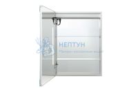 Шкаф зеркало для ванной с подсветкой Aquatek AQ7604-MLC, прямоугольное, сенсорное управление, 600*800*133