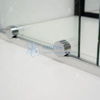 Шторка на ванну 120*150 RGW SC-46 Хром/Прозрачное/8 мм (Easy)