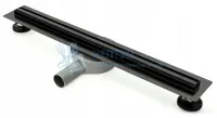 Душевой желоб с решеткой 60см Rea NEO SLIM PRO 600 Black REA-G8900