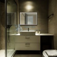 Зеркало ABBER See AG6110SCL-0.8 с подсветкой, бесконтактный выключатель, диммер, черный