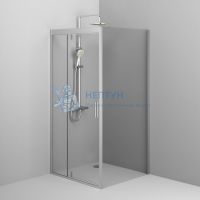 Душевое ограждение 90x90 см, без поддона 900x900 Am.Pm Gem W90G-404-090MT
