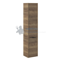 Шкаф-пенал Briz Teсо 35 см Дуб Веллингтон табак 243 04-06к35-00 02 ВЕЛ