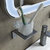 Подстаканник цвет графитовый Iddis Slide SLIGMG1i45