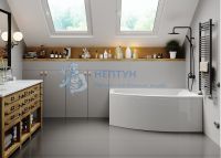 Акриловая ванна Vagnerplast Veronela 160x105 асимметричная VPBA160VEA3PX-04