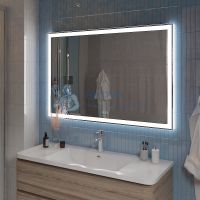 Зеркало со встроенной подсветкой, голосовым управлением и подогревом BelBagno SPC-GRT-1200-800-LED-TCH-SND