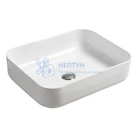 Тумба-умывальник Comforty Штутгарт 90 дуб тёмно-коричневый с черной столешницей c раковиной T-Y9378 00-00002868CF