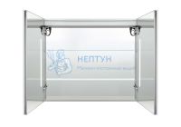Шкаф зеркало для ванной с подсветкой Aquatek AQ7809-MLC, прямоугольное, сенсорное управление, 800*700*133