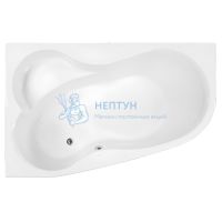 Акриловая ванна Vagnerplast Melite 160x105 асимметричная VPBA163MEL3LX-04