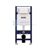 Комплект 2 в 1: инсталляция и клавиша смыва, белая, Optima Home, Iddis, OPH0000i32K
